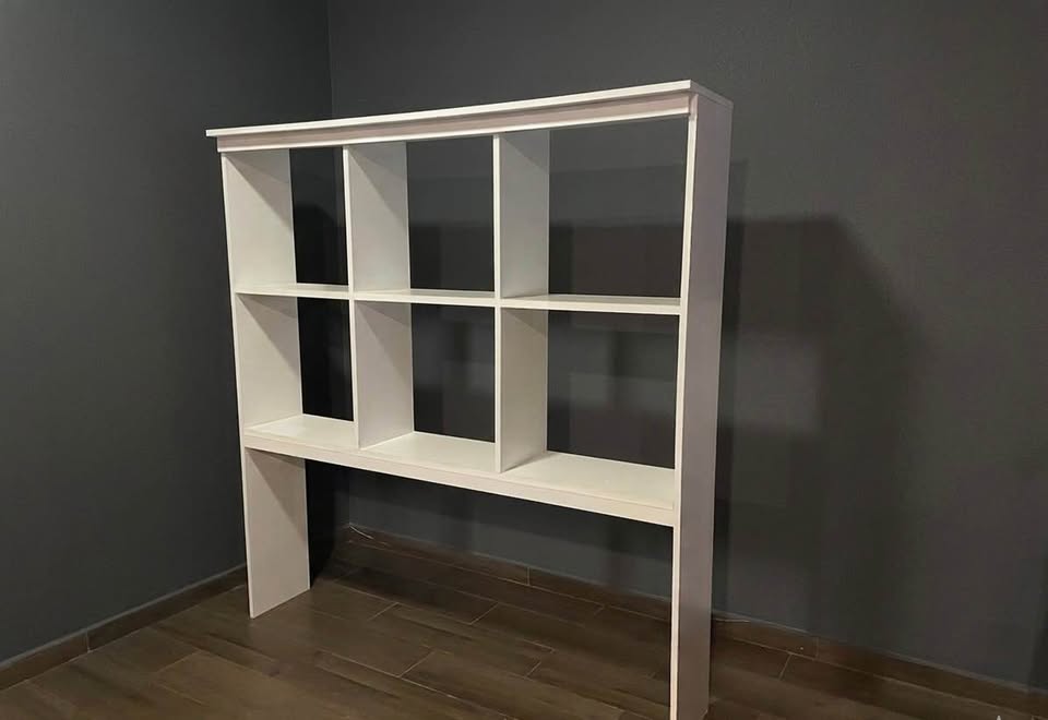 Cabecero Organizador de Cama Estilo Librero