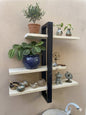 Estantería Organizadora Armable de Pino Natural (60x60 cm)