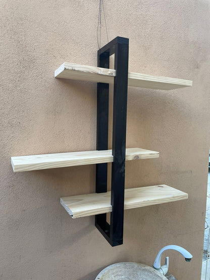 Estantería Organizadora Armable de Pino Natural (60x60 cm)