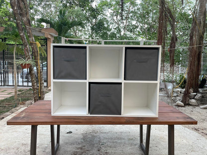 Mueble Organizador Multifuncional de 6 Cubos
