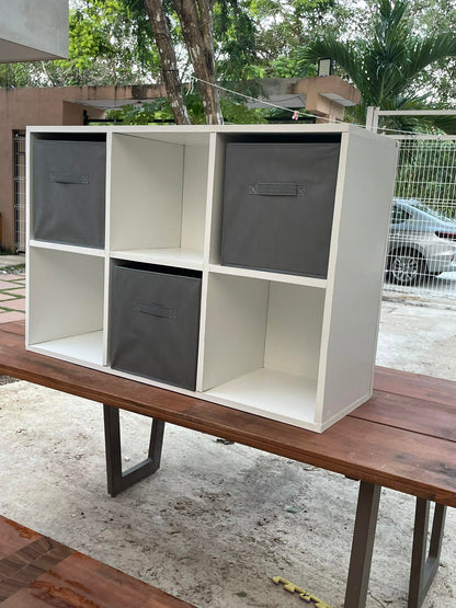 Mueble Organizador Multifuncional de 6 Cubos