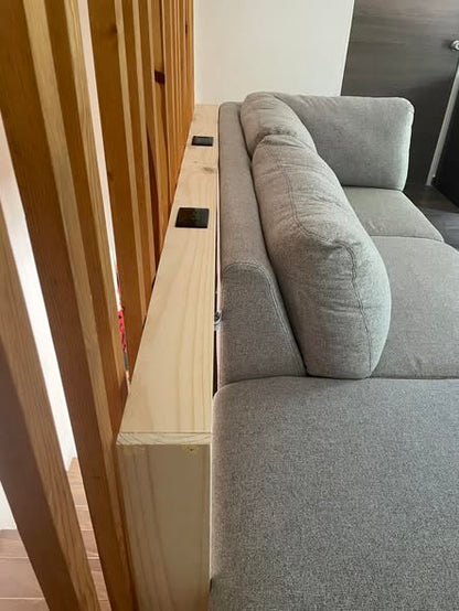 Mesa Repisa Inteligente para Respaldo de Sofá